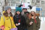 Активисты объединения "МИКС" (п. Раздольный) провели акцию «Красная ленточка»