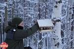 «Покормите птиц зимой!» -призывает Содружество детских объединений «Я-МАЛ» (Ноябрьск)