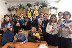воспитанники детской организации «ТАИР» Содружества «Я-МАЛ» (Ноябрьск) провели мастер-класс по изготовлению космических кораблей для учащихся начальной школы