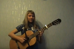 Анисимова Елена (Саратов), 16 лет, песня "Синяя лодка"