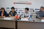 Анна Мара приняла участие в пресс-конференции, посвящённой благотворительному вечеру проекта "Добрые сердца"