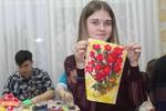 Детское общественное объединение "МИКС" (п. Раздольный) приняло участие в акции "От слов - к делу", приуроченной к Международному дню художника