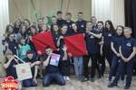 Победитель призового конкурса "От слов - к делу!" среди антенн/участников Ассоциации, приуроченного к Всемирному дню здоровья (фото с подарками)
