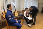 Состоялись съёмки выпуска №3 подкаста "Всё настоящее - детям" в рамках Марафона авторской песни России 2023-2024. Гость - космонавт-испытатель Отряда космонавтов Роскосмоса Дмитрий ПЕТЕЛИН (Москва). Показ уже скоро